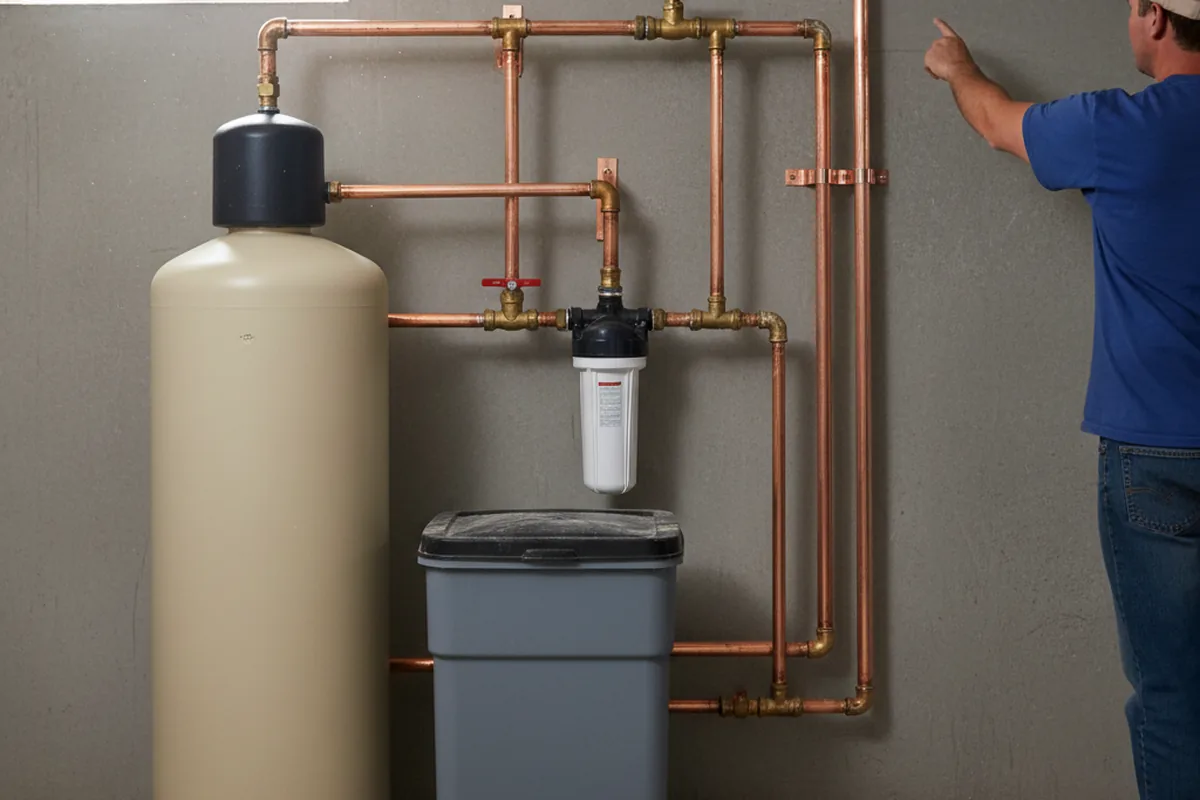 Whole-house water treatment system installed in Arenzville